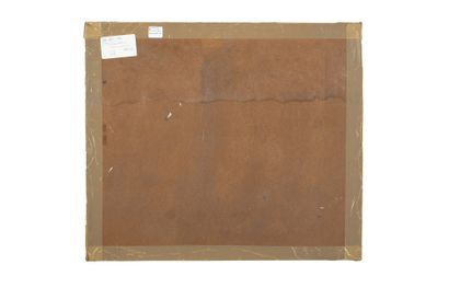 HO HUU THU (né en 1942) * Mandoline, 1993
Oil on silk mounted on cardboard, signed...