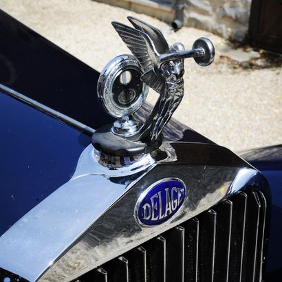 1934 Delage D8 15 L Cabriolet Chapron French historic registration title

The only...