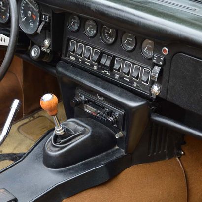 1972 Jaguar Type E V12 Carte grise française
Châssis n° UC1S20400

Achetée en Californie...