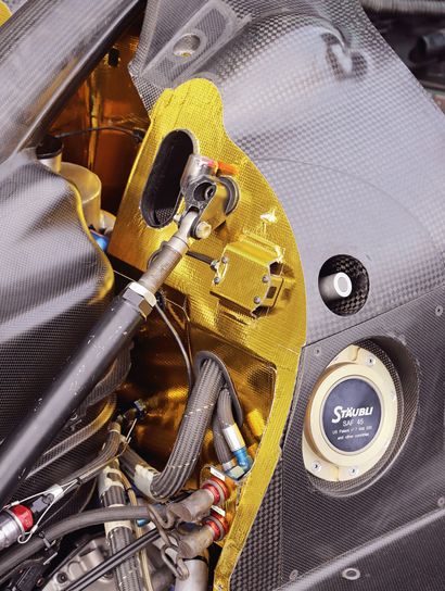 2014 - LIGIER JS P2 CHÂSSIS 001 # Châssis : Monocoque en carbone 
Carrosserie : Fibre...