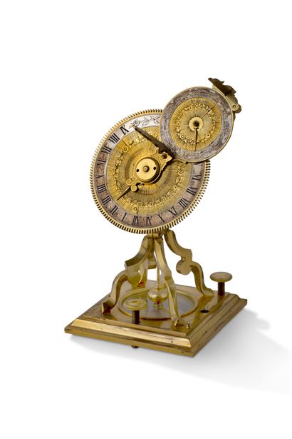 ATTRIBUÉ À JOHANN GOTTFRIED ZIMMER (ACTIF AU MILIEU DU XVIIIe SIÈCLE) Chronomètre...