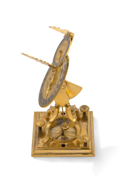 ATTRIBUÉ À JOHANN GOTTFRIED ZIMMER (ACTIF AU MILIEU DU XVIIIe SIÈCLE) Chronomètre...