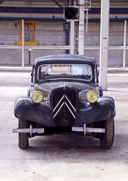 1955 - CITROËN TRACTION 11 BL BERLINE Sold without registration title

The most legendary...