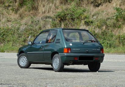 1990-PEUGEOT 205 ROLAND GARROS German registration title

Sold new in Germany, 3rd...