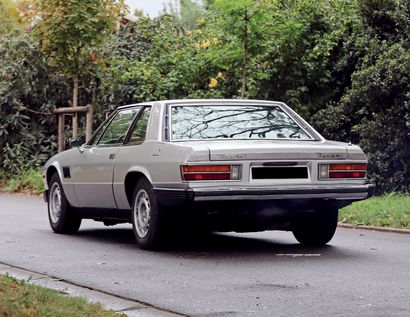 1980 - MASERATI Kyalami Carte grise française
Châssis n° AM1290188
Exemplaire équipé...