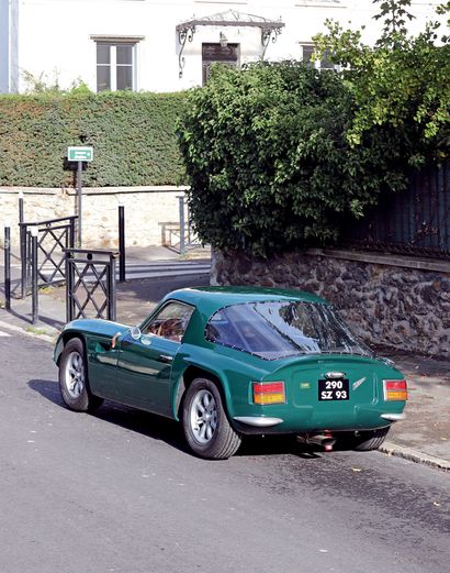 1968 - TVR TUSCAN V8 SE Carte grise française
Châssis n° L007
Véritable rareté, la...