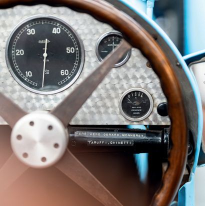 1939 - Delage D6 3 Litres Le Mans Carte grise française
Vendue sans contrôle technique
Châssis...