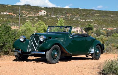 1949 - CITROËN TRACTION 11 BL Cabriolet (R) Carte grise française
Châssis n° 407135
Identité...