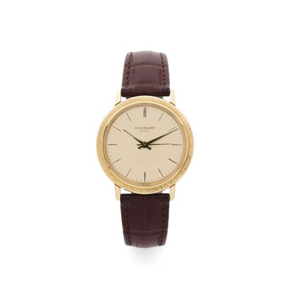 PATEK PHILIPPE PATEK PHILIPPE
Réf. 3569
Vers 1970
Montre bracelet en or jaune 18k...