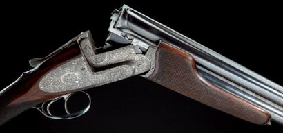 null Fusil de chasse liégeois superposé à platines de marque de Fourny. Calibre 12x65....