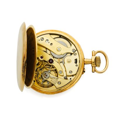 UNIC UNIC
No. 2965
« Chronomètre »
Début XXe siècle 
Montre de poche en or 18k (750)...