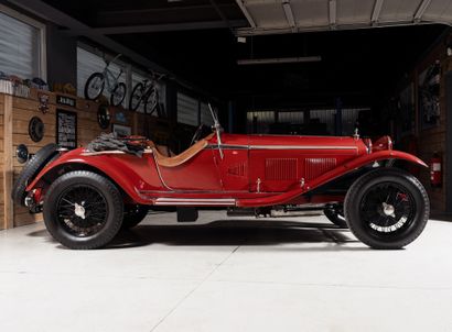 1931 Alfa Romeo 6C 1750 « Gran Sport Zagato » Titre de circulation luxembourgeois
Châssis...