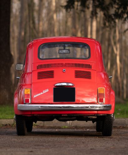 1967 FIAT 500 F French registration title

One of the rare examples delivered new...