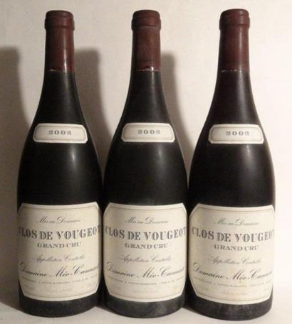 null 3 - B - CLOS DE VOUGEOT (Grand Cru) e.t.h légères - Méo-Camuzet - 2002