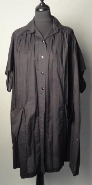 CHACOK Robe chemise noire Taille 36 (tâches)