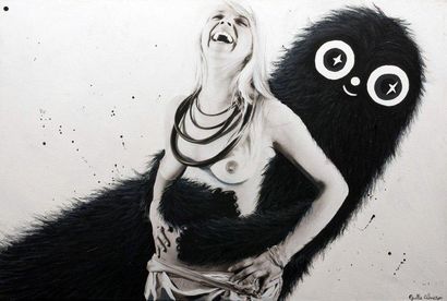 Gaelle Almeras (photographe: François Clamadieu) Le "Hug-Monster" Auteure de bandes...