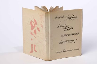  BRETON (André) Les vases communicants.
Paris, Les Cahiers libres, 1932. In-12, paperback,... Gazette Drouot
