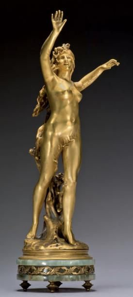 Raoul LARCHE «La sève» ou
«La métamorphose de Daphné»
Epreuve en bronze à patine...