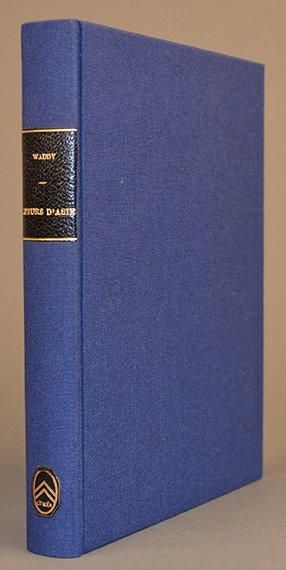 WADDY Lueurs d'Asie Librairie Picart, Paris, 1935. 1 vol. in-8. Reliure entoilée...