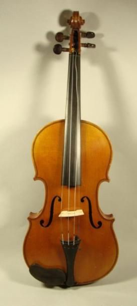 null Violon 4/4 Mirecourt etiquette apocryphe Stradivarius 358 mm Etui et son ar...