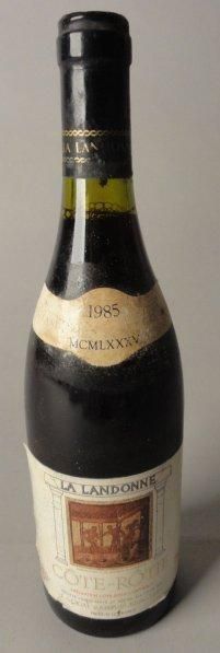 null 1 B COTE ROTIE LA LANDONNE (e.a; clm.s.) Guigal 1985