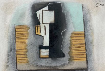 Pablo Picasso (1881-1973) Nature morte, 1921 Pastel, signé en haut à droite et daté:...