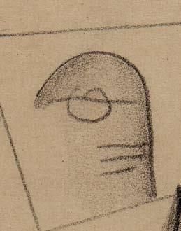 Fernand LÉGER (1881-1955) Déité à quatre faces mobile Dessin au crayon sur papier,...
