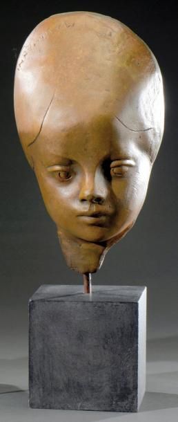 Umberto Mastroianni (1910-1998) Sculpture en bronze à patine médaille représentant...