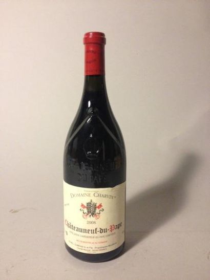 null 1 Mag CHATEAUNEUF DU PAPE Rouge Charvin 2008