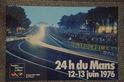 Affiche «Les 24 Heures du Mans 1976» (La...