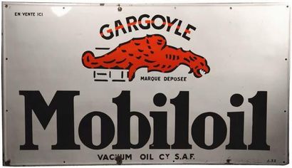 Gargoyle Plaque émaillée 100 x 175 cm Petits...