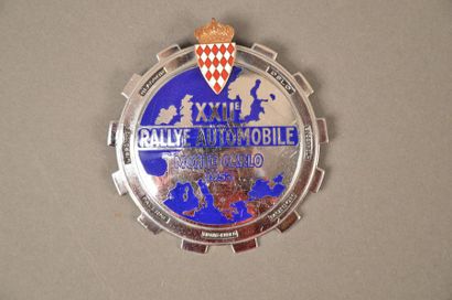 null Badge du XXIIème Rallye Automobile de Monte Carlo - 1952