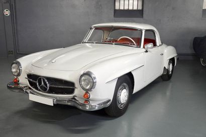 1963 - Mercedes 190 SL La «petite soeur», a longtemps vécu dans l'ombre de sa mythique...