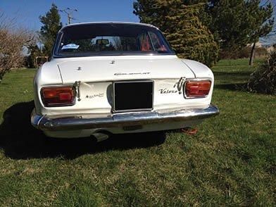 1966 - Alfa Roméo Giulia 1600 Sprint GT Veloce Fort du succès, au début des années...