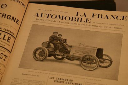 null La France Automobile Année 1903 2 vols. - demi-reliure