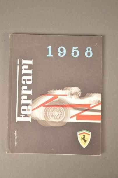 Ferrari Yearsbook 1958 On joint une carte...