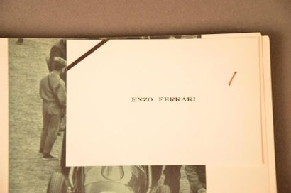 null Ferrari Yearsbook 1958 On joint une carte de visite Enzo Ferrari