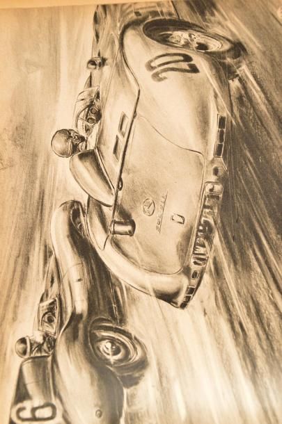 null La Grande Course Un vol. 1955 Dessin de Carlo Demand