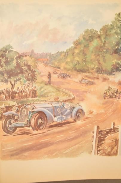 Roger LABRIC Les 24 Heures du Mans Un vol. Ill. de Géo Ham. 1949
