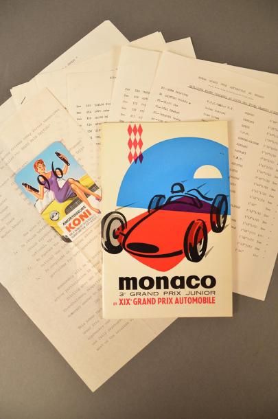 null Programme des essais du XIXème Grand Prix de Monaco On joint le temps des q...