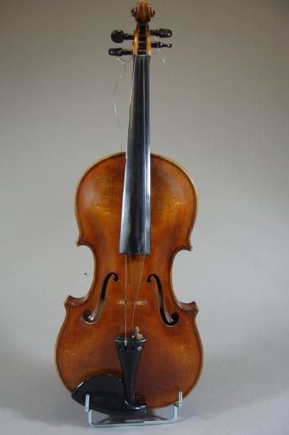 null Intéressant violon portant étiquette de J.B. de LORENZI fait à Vicenza 1862...