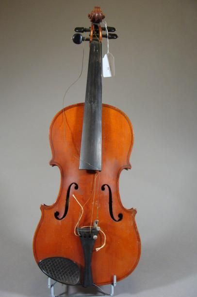 Violon 4/4 portant étiquette de Ernst Glasal...