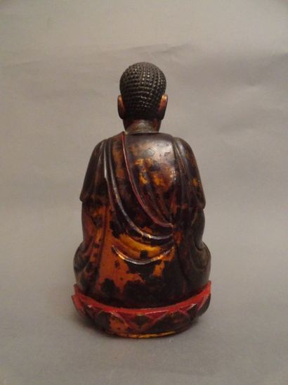 VIETNAM Bouddha en position assis 18/19ème