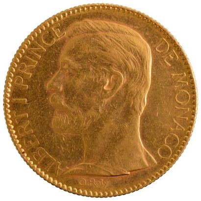 MONACO Albert Ier100 francs 1895 TTB G 124