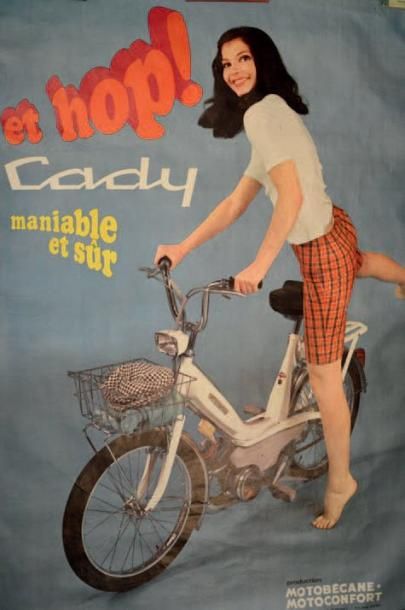 Affiche Mobylette Cady Imp. Ciavald 157 x...