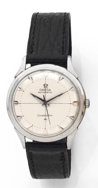 OMEGA Constellation Vers 1950 Ref 2648-1 Modèle homme automatique en acier. Cadran...