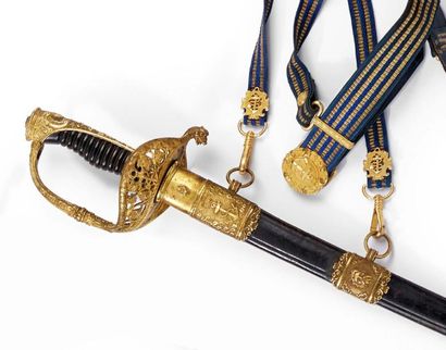 null Souvenirs du vice-amiral Philippe-Victor Touchard (1810/1879): - Beau sabre...