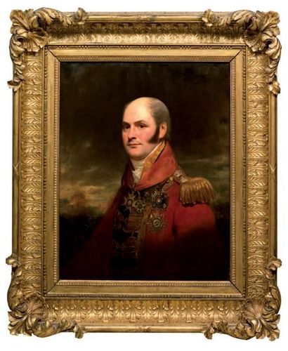 Attribué à John HOPPNER (1758-1810) Portrait de Lord Arbuthnot Toile 76 x 62cm John...