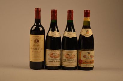 null 1 B COTE ROTIE Vidal Fleury 1993 2 B CHINON Domaine de la Noblaie 1993 1 B MADIRAN...