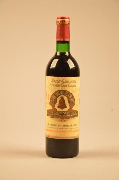 null 1 B CHÂTEAU ANGELUS (B.G.+; légers accrocs étiquette) GCC1A St Emilion 1976